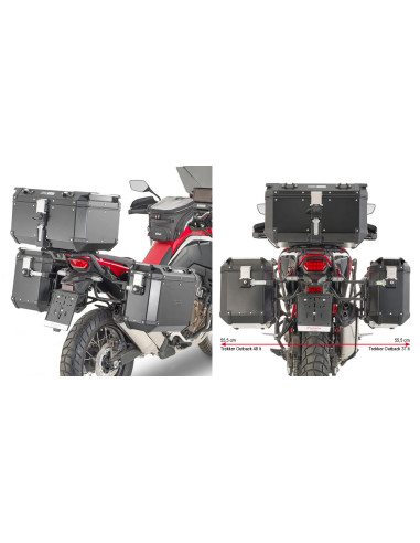Support Valises Latérales Trekker Honda CRF-1100 Africa Twin PLO1179CAM