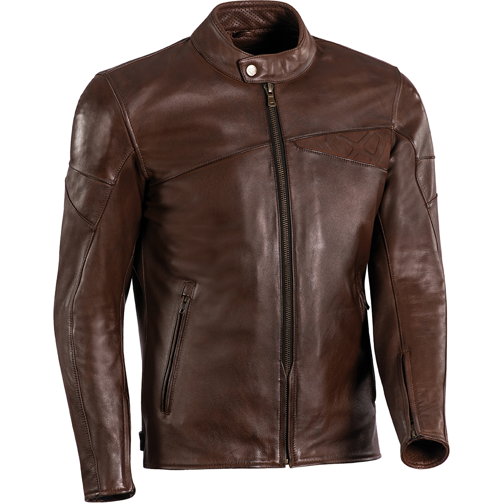 Ixon Cranky Veste en cuir de moto