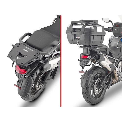 Support Top Case + Platine Alu Givi Triumph 1200 GT/Rally (Pro/Explo.) - SRA6422 - Support et kit fixation GIVI