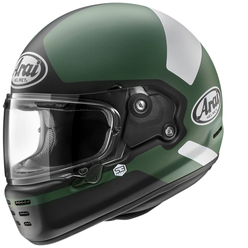 Casque Arai Concept Xe - Casque Moto Intégral list: Vert|Noir|Blanc|Gris|Rouge|Marron|Vert|Bleu|Multicolore