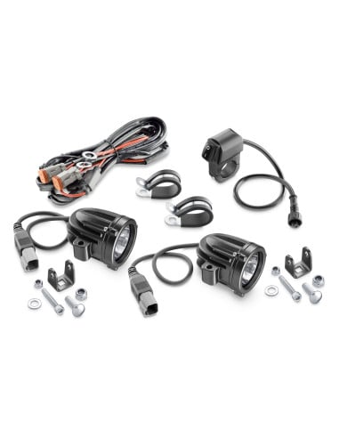 Phare Additionnel Moto Cellular-Line Interphone LED