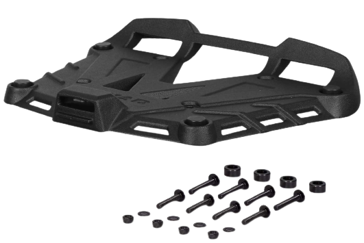 Platine Top Case Shad Aluminium TR48-TR55-TR37 ou SH48-SH58-SH59 list: Noir|Noir|Gris
