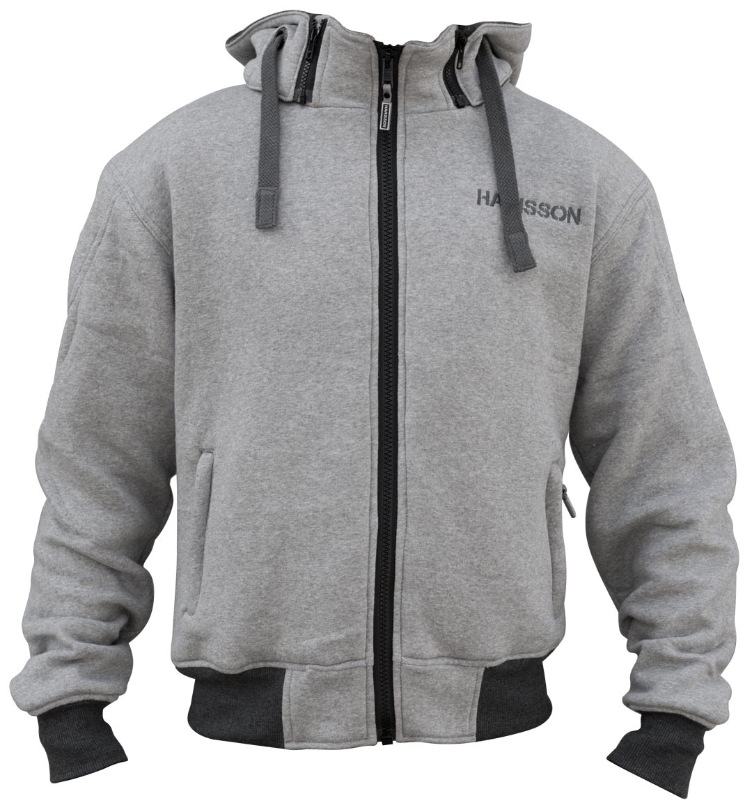 Veste Harisson Patriot | Sweat Moto list: Gris|Noir|Gris|Bleu