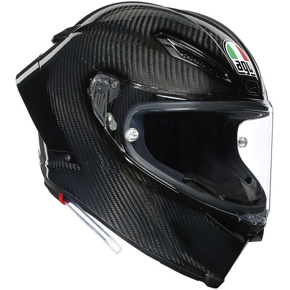 Casque AGV Pista GP RR Carbone - Homologué ECE 22.06 list: Noir Brillant|Noir|Rouge|Multicolore|Carbone