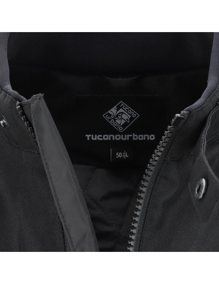Veste Moto Été Tucano Twin Noir