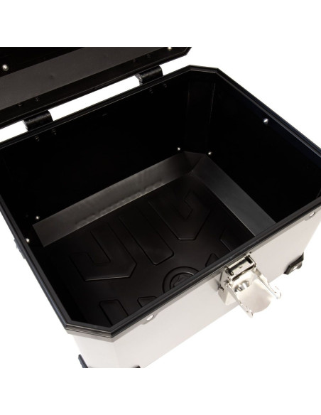 X-Plor Topcase 38 Liter Schwarz - Motorrad Gepäckträger Koffer Aus Kunststoff