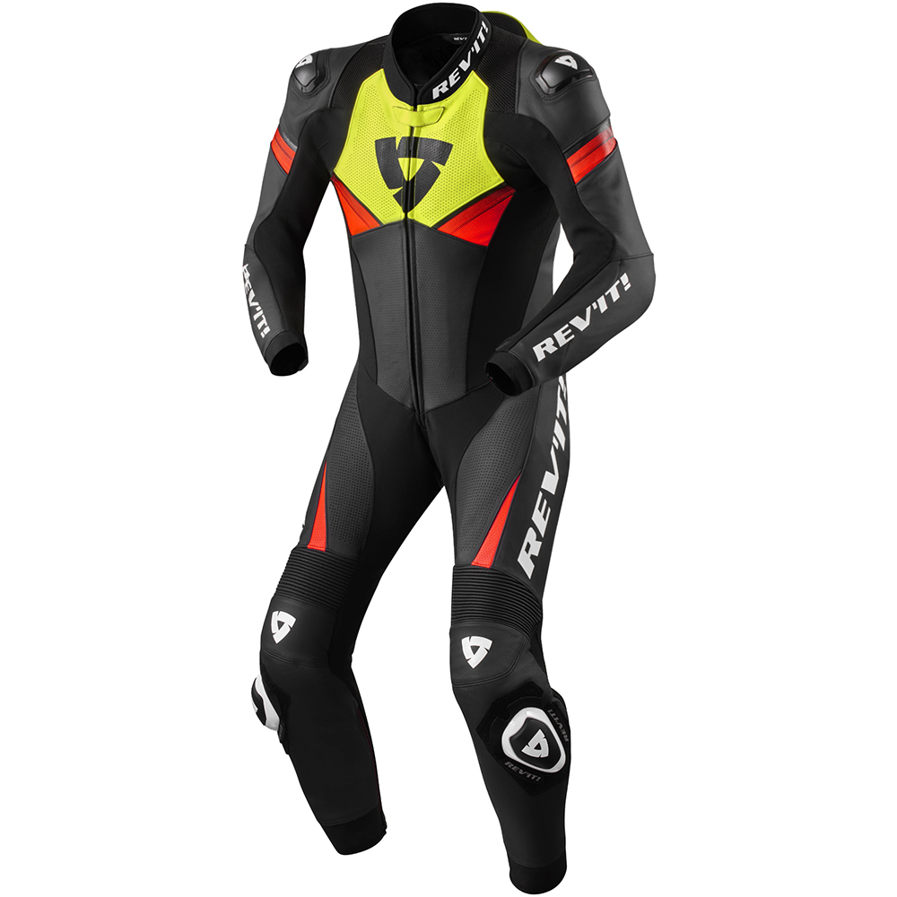 Combinaison Moto Rev'it Argon 2 list: Noir / Jaune Fluo|Noir|Blanc|Rouge|Jaune|Multicolore