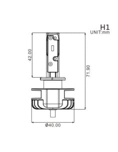 Ampoule H1 Led 2