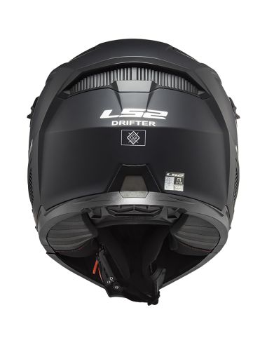 LS2 Casque Moto Jet Modulable DRIFTER DEVOR Matt Silver Titanium Red – Homologué ECE 22.06, Polyvalent & Léger (Taille M)