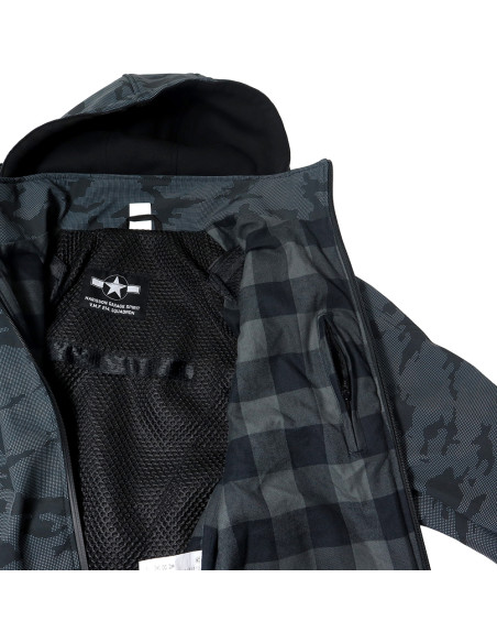 Veste Moto Eté Harisson Stewart Digit Camo