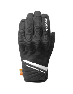 Gants Moto Femme Racer Roca F2 Noir et Blanc