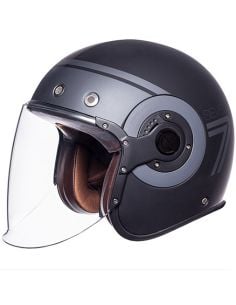 Casque Jet SMK Retro