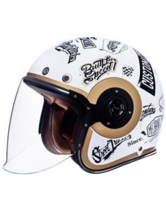 Casque Jet SMK Retro