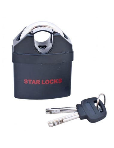 Cadenas à clé Star Locks Ø60mm - Accessoire & Stand sur La Bécanerie