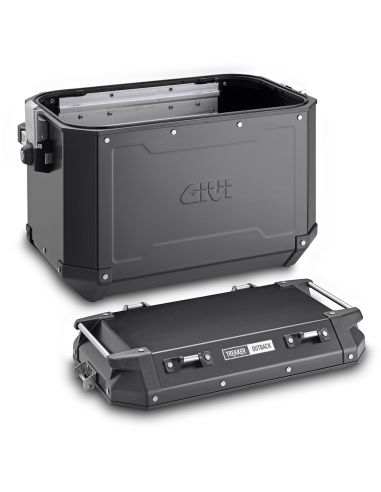 Valises Latérales Moto Trekker Outback 37 Litres Noir