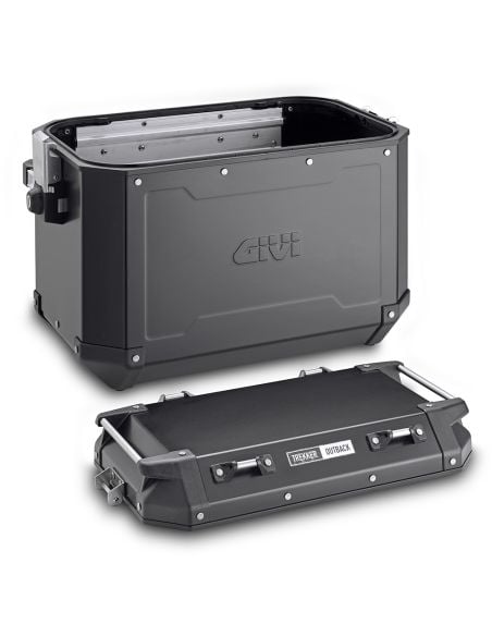 Valises Latérales Moto Trekker Outback 37 Litres Noir