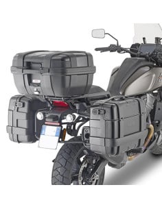Support Valise Latérale Harley Davidson 1250 Pan America GIVI - 154.30074 GIVI vous présente le support valises latérales PLO840 2