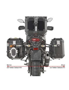Support Valise Moto Yamaha Ténéré 700 - Givi PLO2145CAM 2