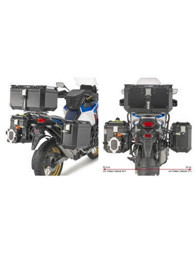 Support Valise Honda CRF-1100 Africa Twin | PLO1178CAM