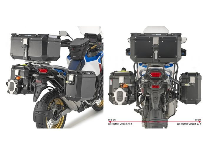 Supports Valises Latérales Givi OBK Honda CRF 1100 Africa Twin Adventure SP
