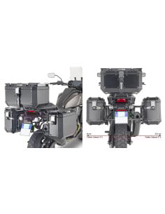 Support Valise Latérale Harley Davidson Pan America - Givi PLO8400CAM 2
