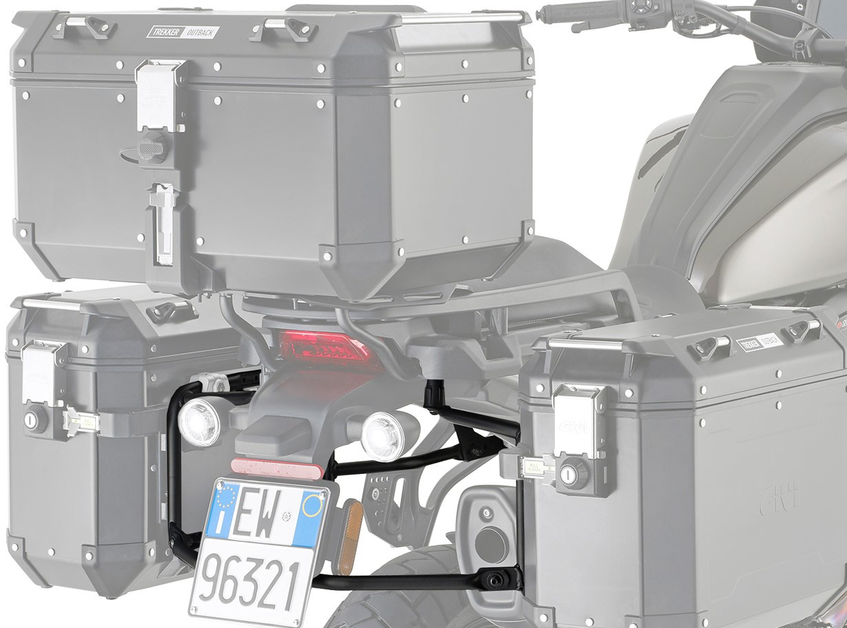 GIVI Side Case Carrier PL ONE-FIT MONOKEY®CAM pour Harley Davidson Pan America 1250 (2021)