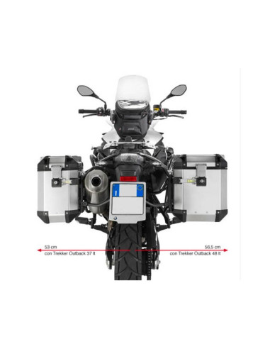 Support Valise BMW F700 GS 2013 à 2017 | Givi PL5103CAM