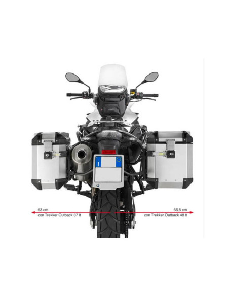 Support Valise BMW F700 GS 2013 à 2017 | Givi PL5103CAM
