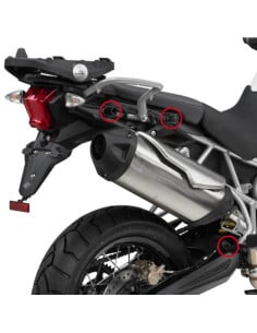 Support Valise Moto Triumph TIGER 800 & 800 XC 2
