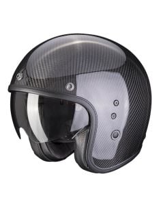 Casque Scorpion Belfast Evo carbon Noir Brillant