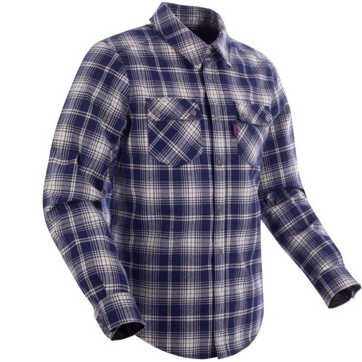 Chemise Moto Segura Sierra list: Bleu|Rouge|Bleu