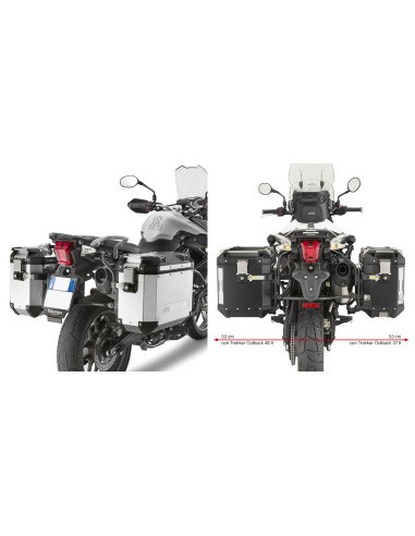 Support Valise Outback Triumph Tiger XC-800 | 2011 à 2017
