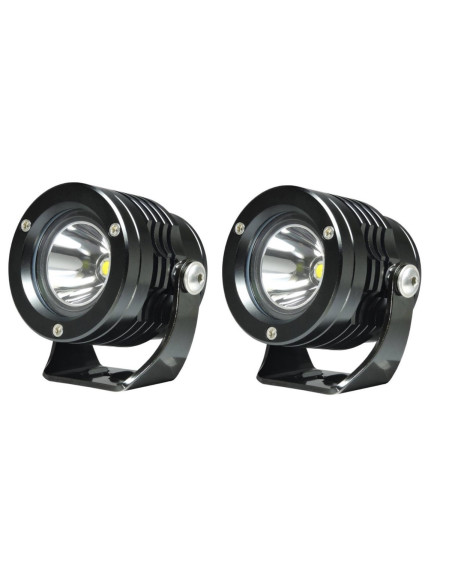 Feux additionnels Dual LED/7 Tecno Globe moto 