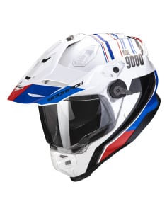 Casque Scorpion ADF-9000 Air Desert Bleu - Blanc - Rouge