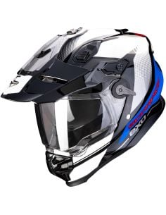 Casque Cross Scorpion ADF-9000 Air Trail NBoir et Bleu