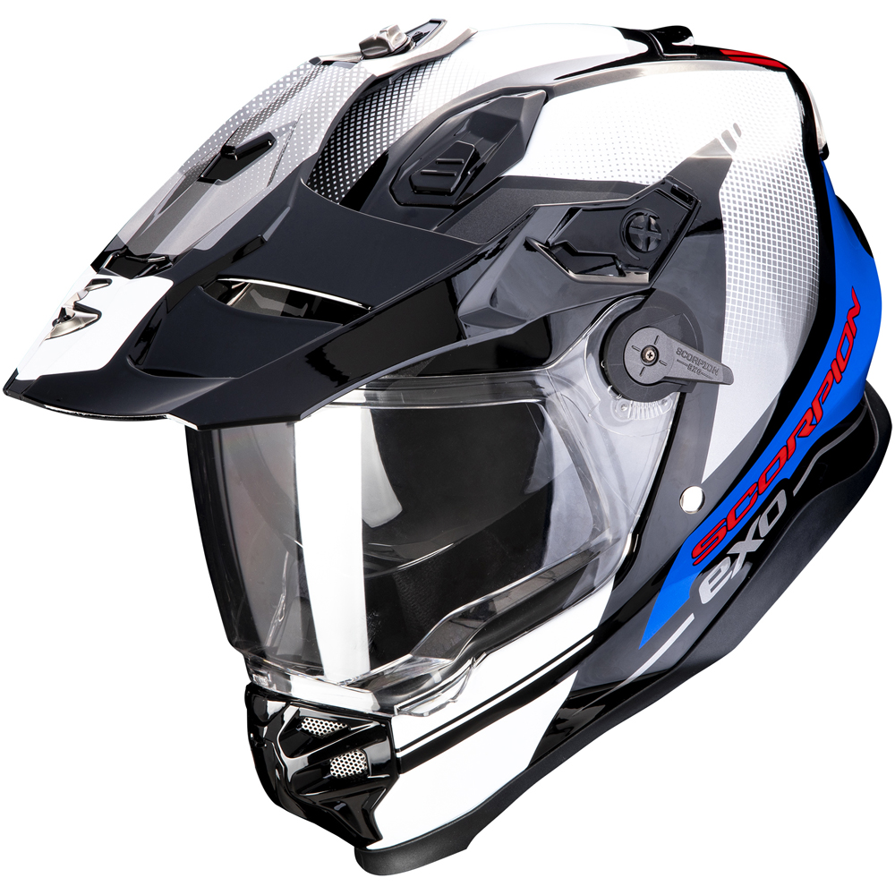 Casque Cross Scorpion ADF-9000 Air Trail list: Noir / Bleu|Noir|Gris|Rouge|Jaune|Bleu|Multicolore