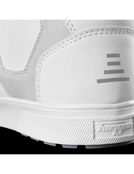 Baskets Moto Furygan Sacramento D3O® Blanc