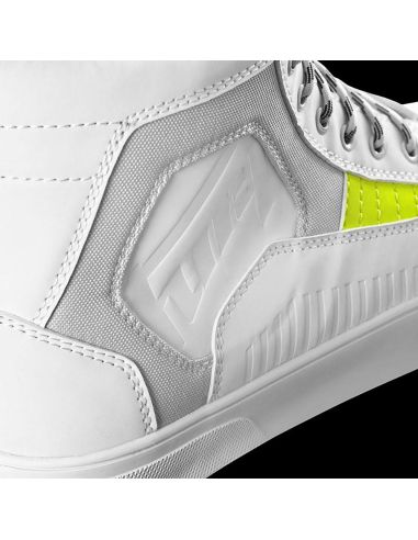 Baskets Moto Furygan Sacramento D3O® Blanc