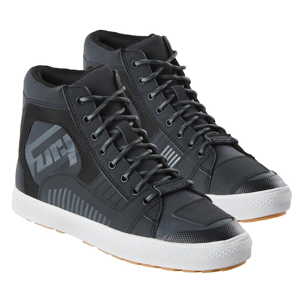 Baskets Moto Furygan Sacramento D3O® list: Noir|Noir|Blanc