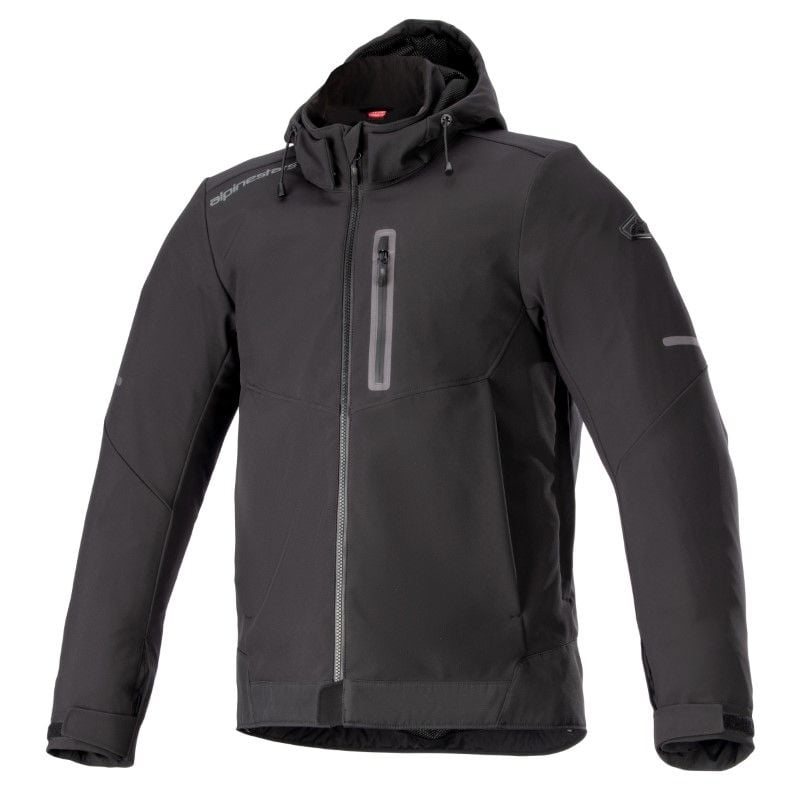 Veste Alpinestars Hoodie Neo WP Waterproof list: Noir|Noir|Gris