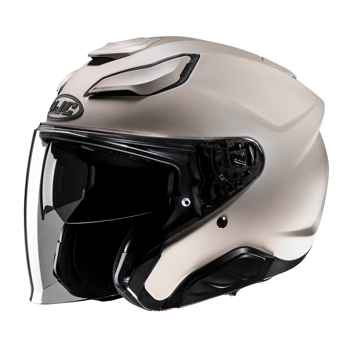 Casque HJC F31 Uni Sable Beige Semi Mat - Casque Jet HJC