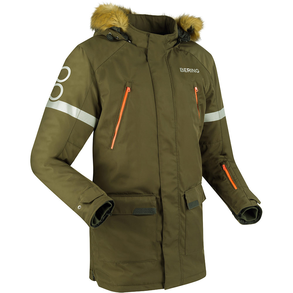 Veste Bering Wembley - Blouson Moto Hiver list: Kaki|Vert