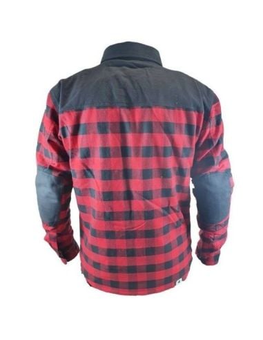 Chemise Moto Harisson Ranger Black Red