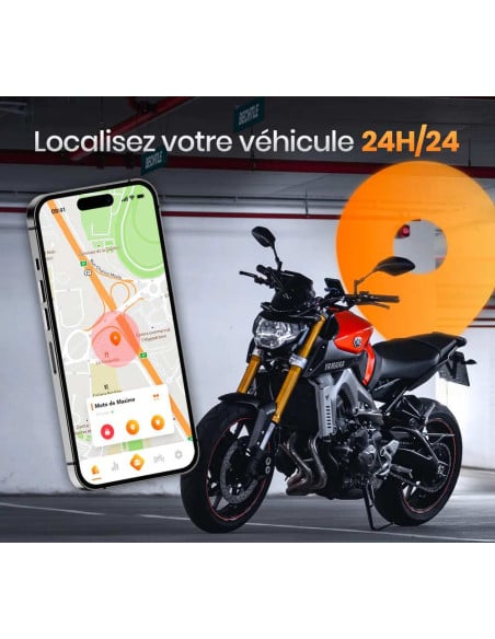 Tracker GPS Zen L - Détecteur de Mouvement & Alerte Antivol sans Carte SIM. Traceur  GPS Voiture, Moto, Scooter - Etanche & Anti-brouillage, Abonnement Inclus  dans Toute l'europe. : : High-Tech