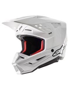 Casque Cross Alpinestars SM5 Blanc