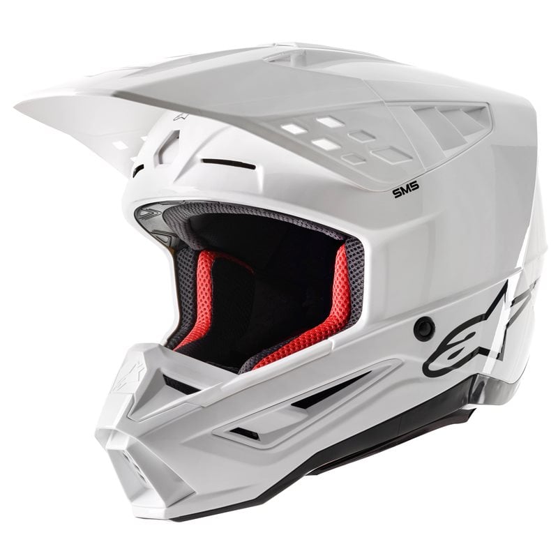 Casque Cross Alpinestars SM5 - ECE 22.06 list: Blanc|Noir|Blanc|Rouge|Jaune|Bleu|Multicolore