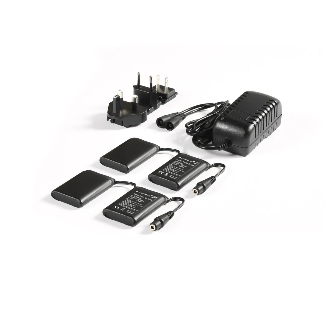 Batteries Et Kit Chargeur Macna 7,4V 3A - Gants Moto MACNA