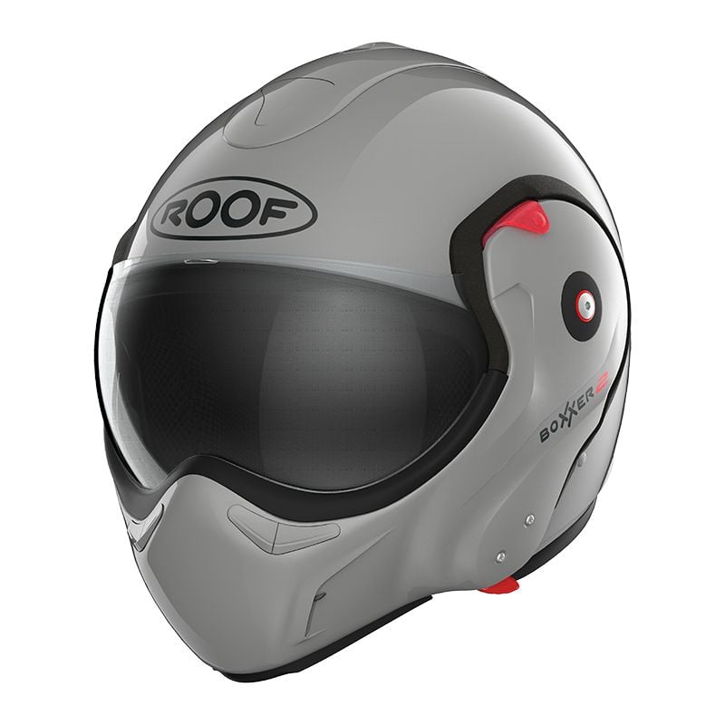 Casque Roof Boxxer 2 list: Gris|Noir|Gris|Rouge