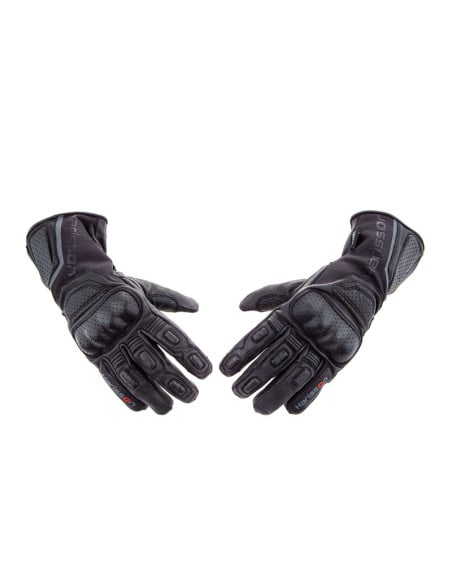 Gants Cuir Harisson Assen Noir Black