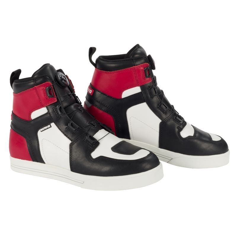 Baskets Moto Bering Reflex A-Top list: Noir et Rouge|Noir|Rouge|Multicolore